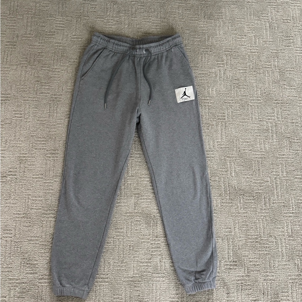 Jordan Gray Sweatpants joggers Men size M